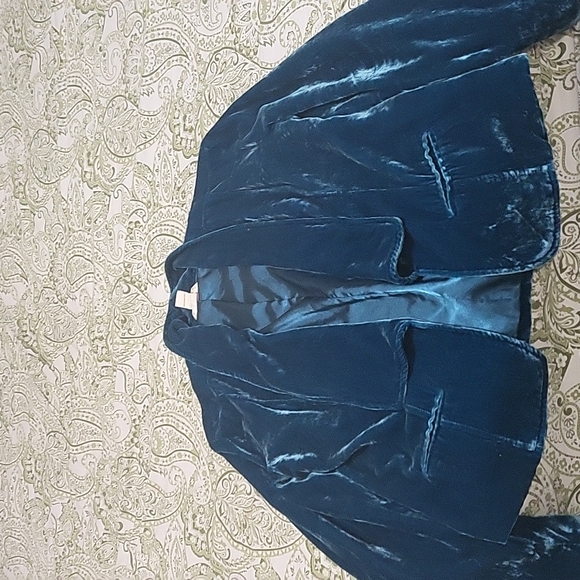 Sundance Green Velvet Jacket - Picture 3 of 3